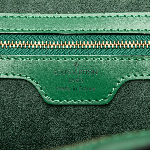 Pre-owned Louis Vuitton Epi Lussac Green