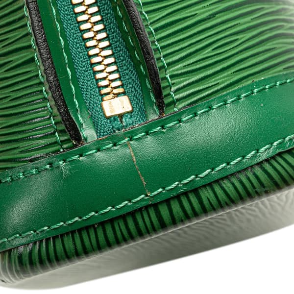 Pre-owned Louis Vuitton Epi Lussac Green