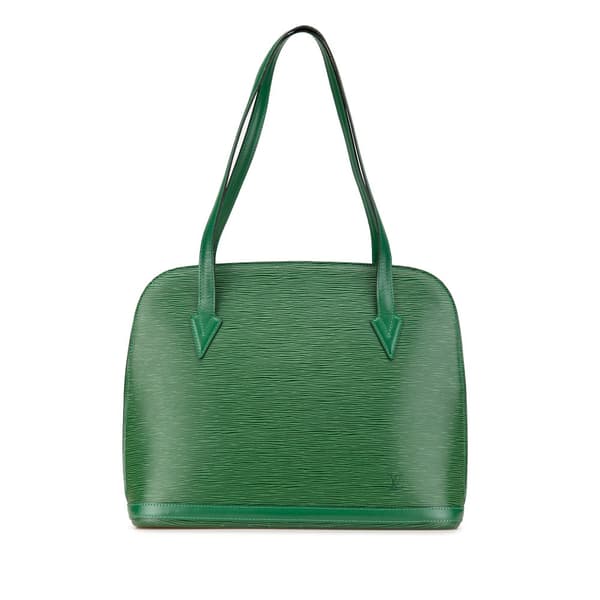 Pre-owned Louis Vuitton Epi Lussac Green