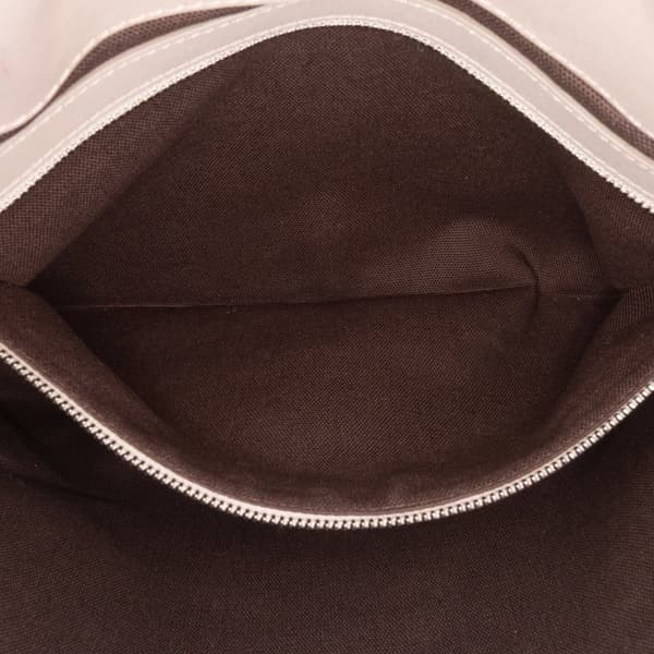 Pre-owned Burberry Medium Smoked Check Coated Canvas Walden Belted Hobo Gray