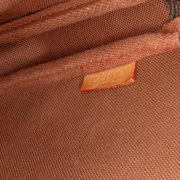 Pre-owned Louis Vuitton Monogram Pochette Accessoires Brown