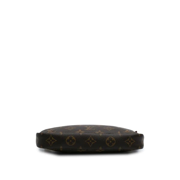 Pre-owned Louis Vuitton Monogram Pochette Accessoires Brown