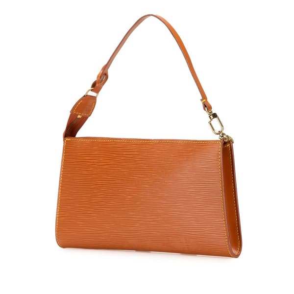 Pre-owned Louis Vuitton Epi Pochette Accessoires Brown
