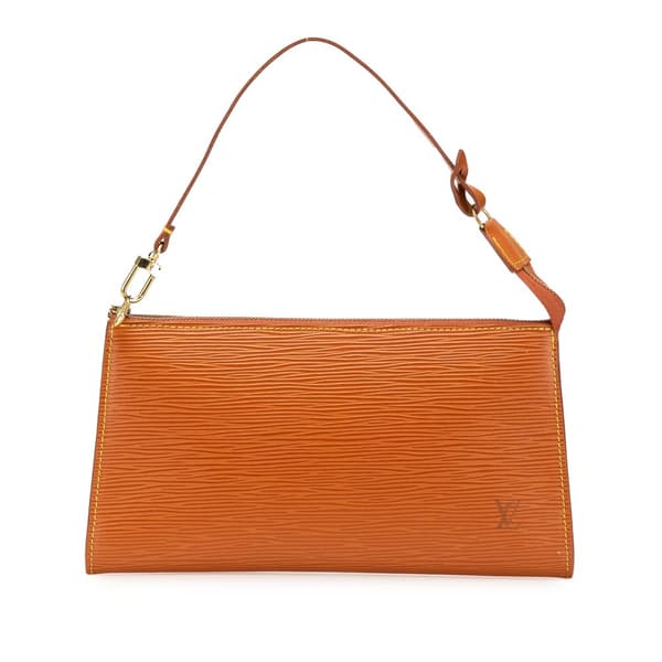 Pre-owned Louis Vuitton Epi Pochette Accessoires Brown