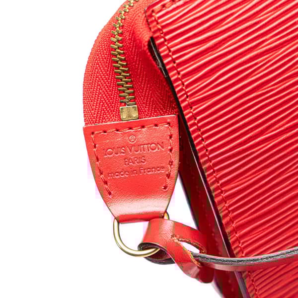 Pre-owned Louis Vuitton Epi Pochette Accessoires Red