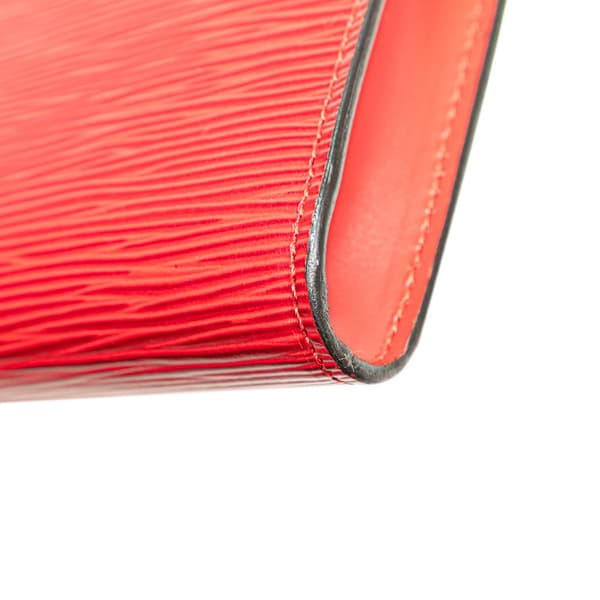 Pre-owned Louis Vuitton Epi Pochette Accessoires Red