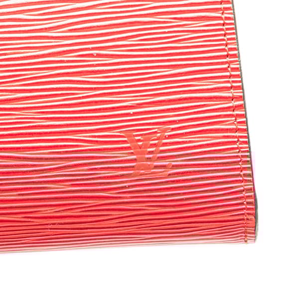 Pre-owned Louis Vuitton Epi Pochette Accessoires Red