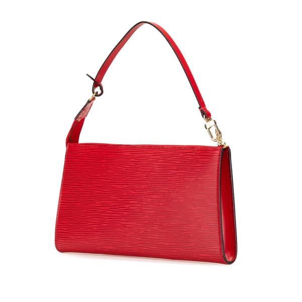 Pre-owned Louis Vuitton Epi Pochette Accessoires Red