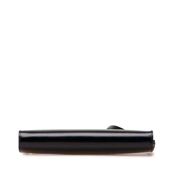 Pre-owned Ferragamo Leather Gancini Shoulder Bag Black