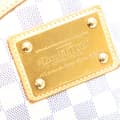 Miniatyrbilde 5 av 10: Pre-owned Louis Vuitton Damier Azur Galliera PM White