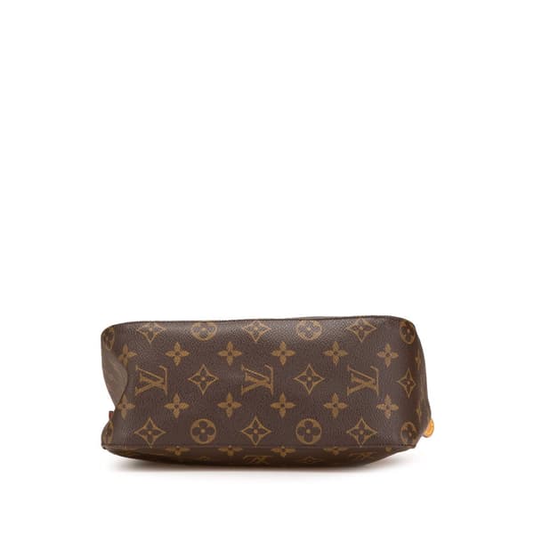 Pre-owned Louis Vuitton Monogram Looping MM Brown