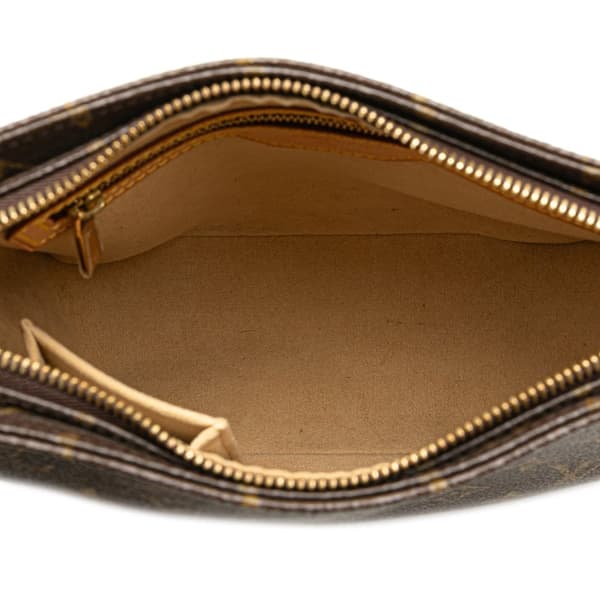 Pre-owned Louis Vuitton Monogram Looping MM Brown