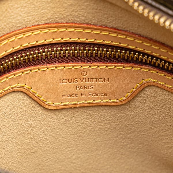 Pre-owned Louis Vuitton Monogram Looping MM Brown