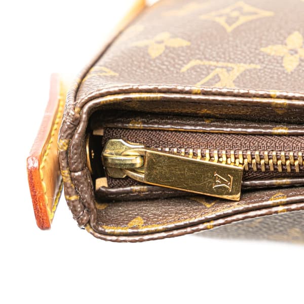 Pre-owned Louis Vuitton Monogram Looping MM Brown