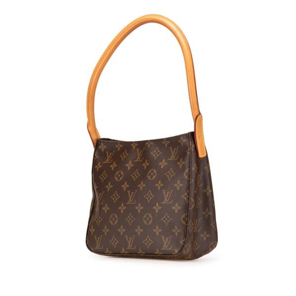 Pre-owned Louis Vuitton Monogram Looping MM Brown