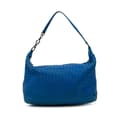 Miniatyrbillede 1 af 10: Pre-owned Bottega Veneta Nappa Intrecciato Shoulder Bag Blue