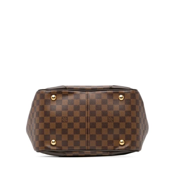 Pre-owned Louis Vuitton Damier Ebene Verona MM Brown