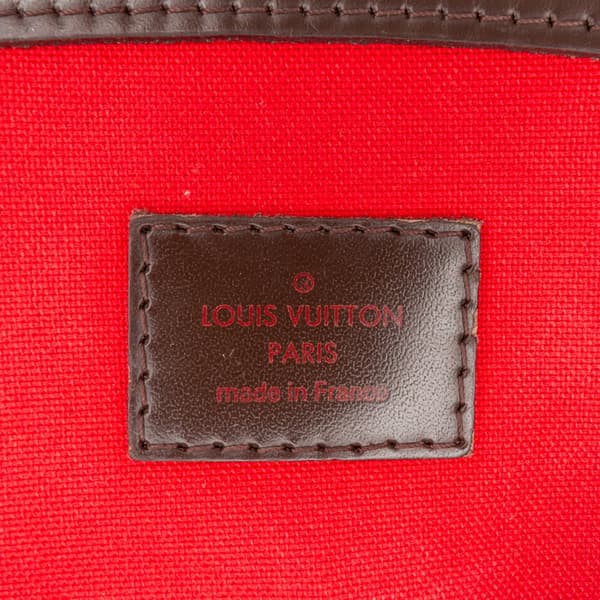 Pre-owned Louis Vuitton Damier Ebene Verona MM Brown