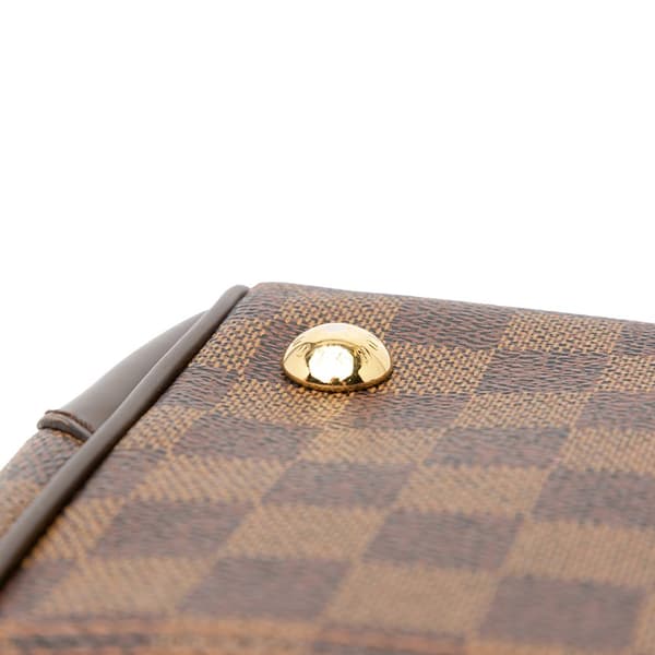 Pre-owned Louis Vuitton Damier Ebene Verona MM Brown