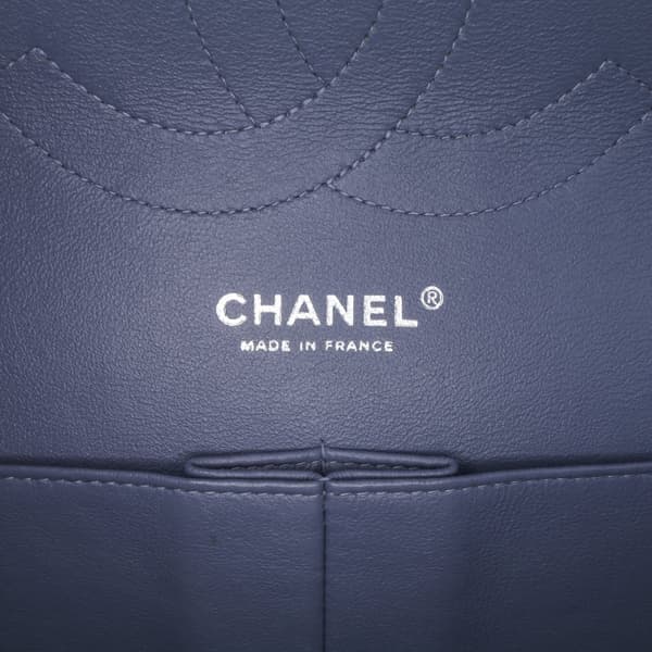 Pre-owned Chanel Jumbo Classic Lambskin Double Flap Purple