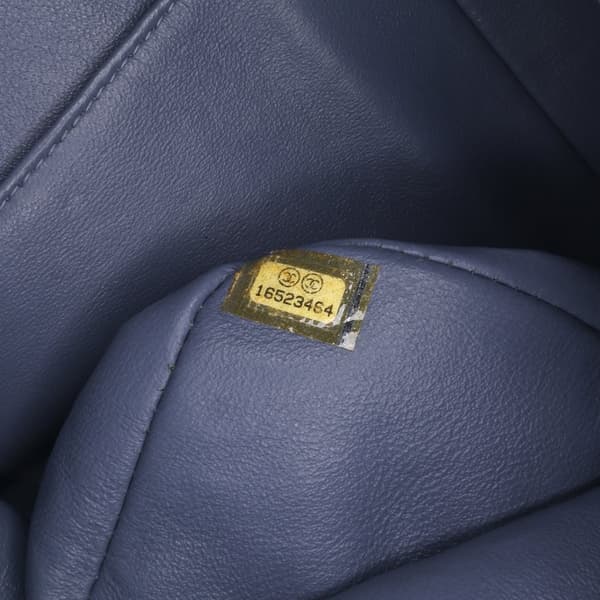 Pre-owned Chanel Jumbo Classic Lambskin Double Flap Purple