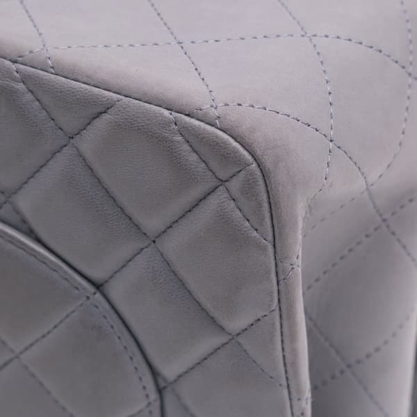Pre-owned Chanel Jumbo Classic Lambskin Double Flap Purple