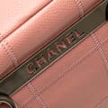 Pikkukuva 9 / 10: Pre-owned Chanel Choco Bar Caviar Shoulder Bag Pink
