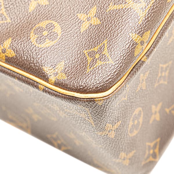 Pre-owned Louis Vuitton Monogram Cite GM Brown