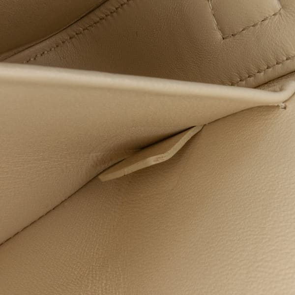 Pre-owned Celine Triomphe Leather Claude Shoulder Bag Brown