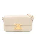 Pikkukuva 1 / 9: Pre-owned Celine Triomphe Leather Claude Shoulder Bag Brown