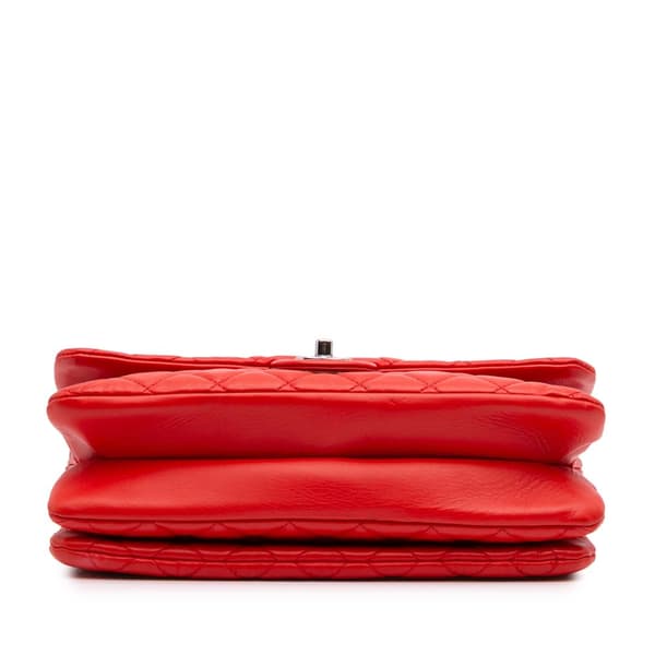 Pre-owned Chanel Quilted Calfskin Tender Touch Flap Red
