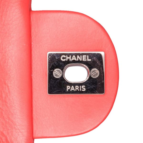 Pre-owned Chanel Quilted Calfskin Tender Touch Flap Red