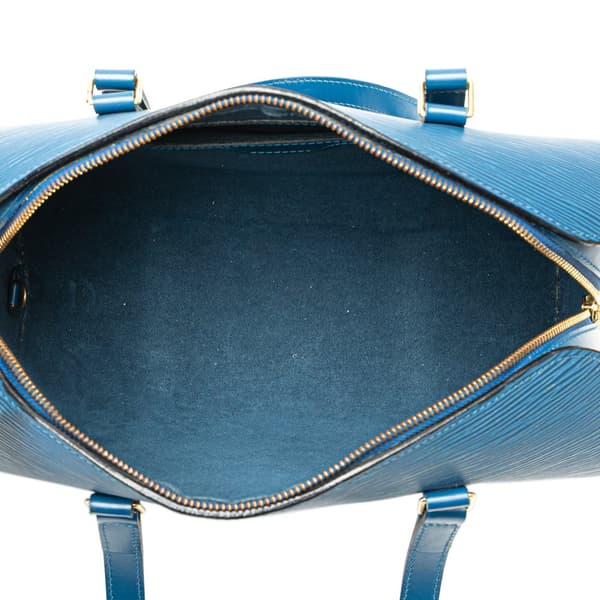 Pre-owned Louis Vuitton Epi Soufflot Blue