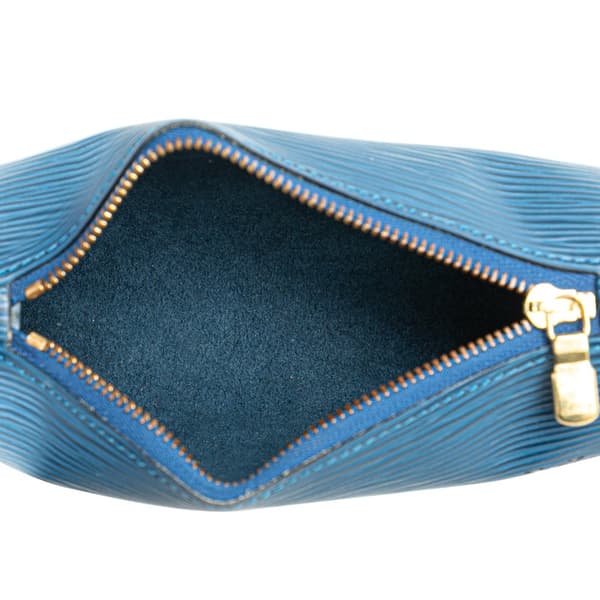 Pre-owned Louis Vuitton Epi Soufflot Blue