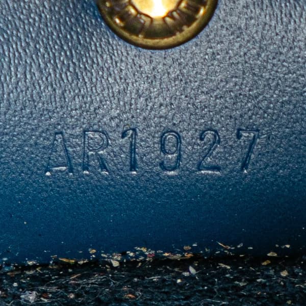 Pre-owned Louis Vuitton Epi Soufflot Blue