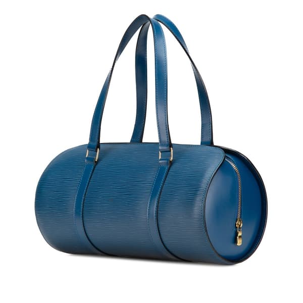 Pre-owned Louis Vuitton Epi Soufflot Blue