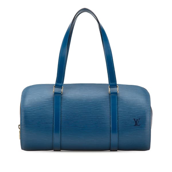 Pre-owned Louis Vuitton Epi Soufflot Blue