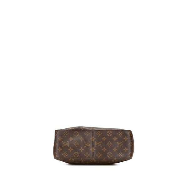 Pre-owned Louis Vuitton Monogram Looping GM Brown