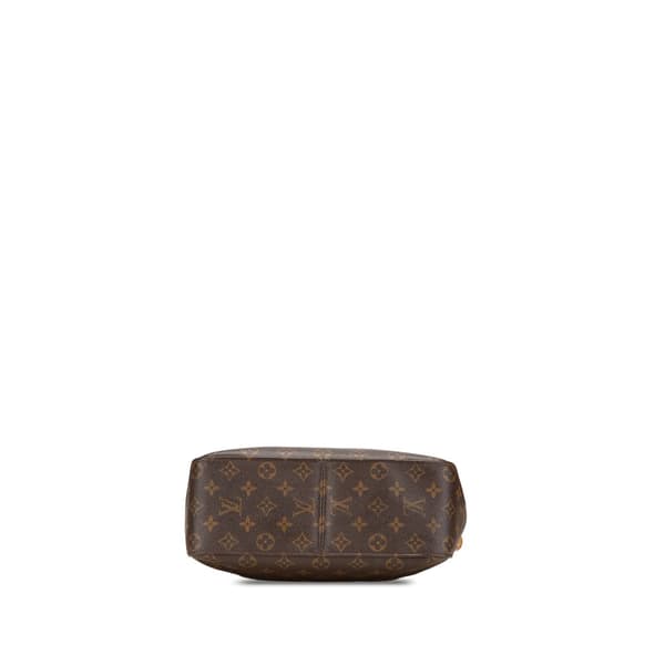 Pre-owned Louis Vuitton Monogram Looping GM Brown