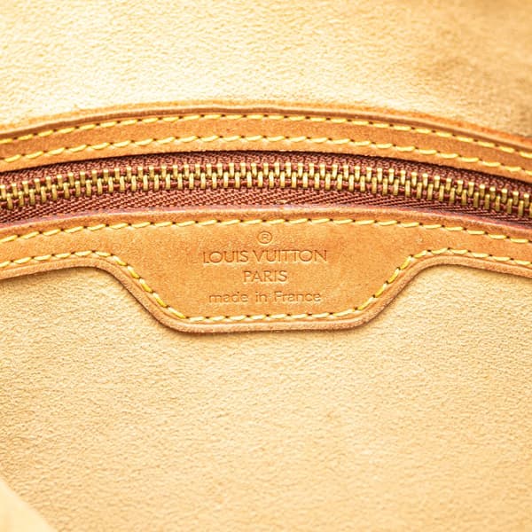 Pre-owned Louis Vuitton Monogram Looping GM Brown