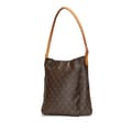 Miniatyrbilde 2 av 10: Pre-owned Louis Vuitton Monogram Looping GM Brown