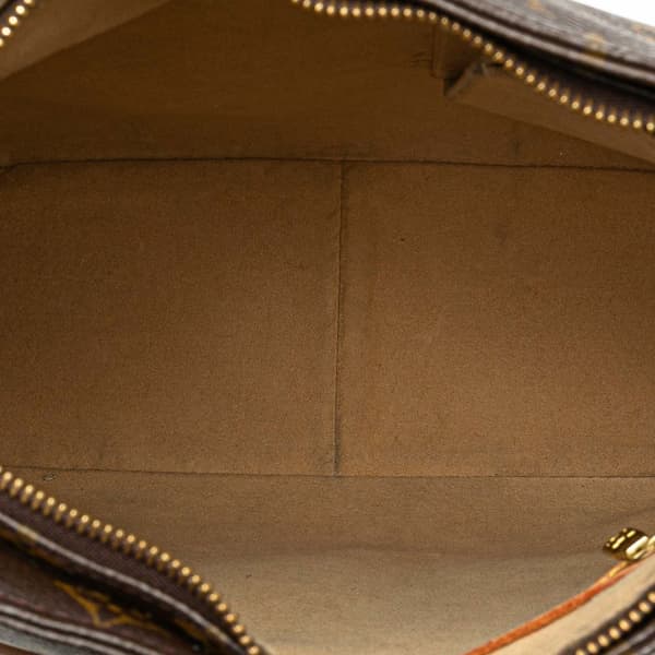 Pre-owned Louis Vuitton Monogram Looping GM Brown