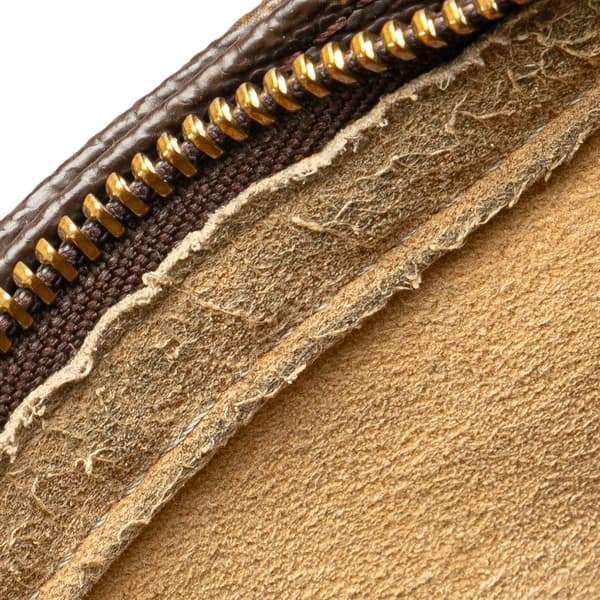 Pre-owned Louis Vuitton Monogram Looping GM Brown