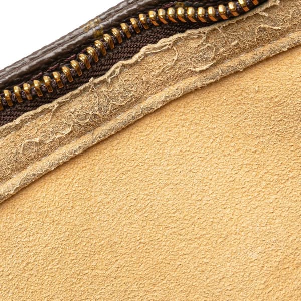 Pre-owned Louis Vuitton Monogram Looping GM Brown