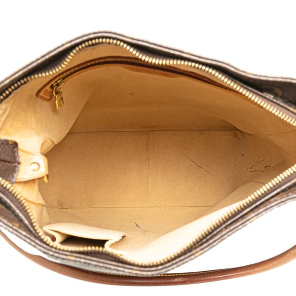 Pre-owned Louis Vuitton Monogram Looping GM Brown