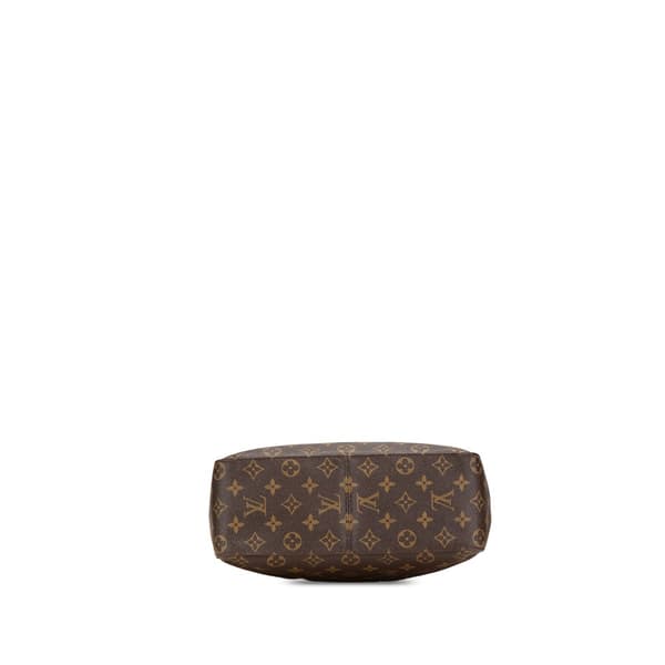 Pre-owned Louis Vuitton Monogram Looping GM Brown