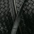 Miniatyrbild 9 av 10: Pre-owned Bottega Veneta Nappa Intrecciato Cube Shoulder Bag Black