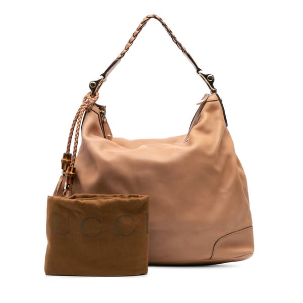 Pre-owned Gucci Leather Eva Shoulder Bag Brown