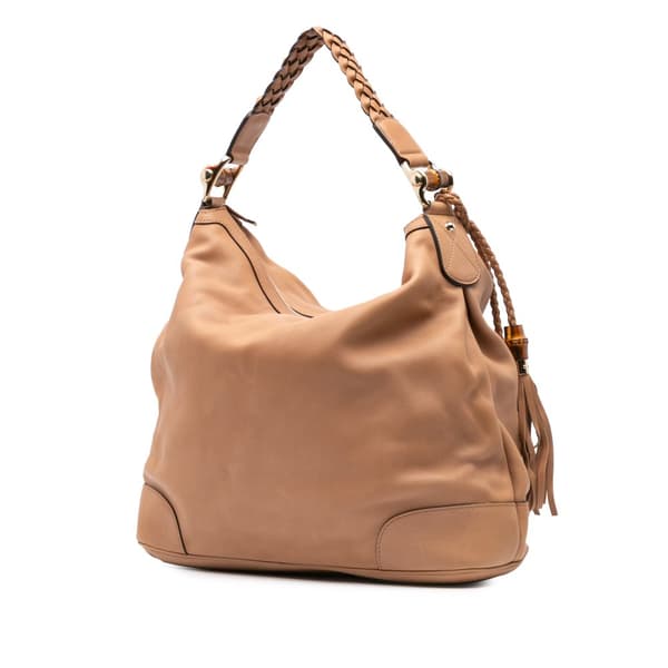Pre-owned Gucci Leather Eva Shoulder Bag Brown