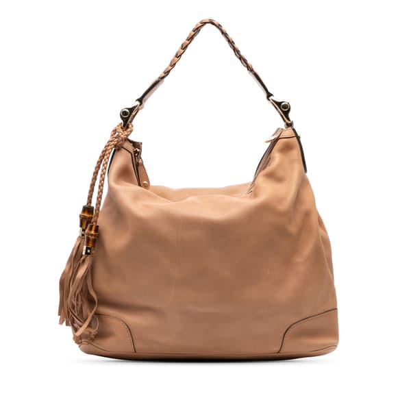 Pre-owned Gucci Leather Eva Shoulder Bag Brown